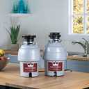 Waste King Garbage Disposal for Kitchen Sink with Power Cord, Food Waste Disposer, L-3200