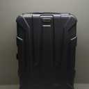 Samsonite Centric Hardside Expandable Luggage with Spinner Wheels, Blue Slate, Checked-Large 28-Inch