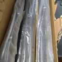 Twin Size Metal Platform Bed Frame, Mattress Foundation with Headboard and and Footboard, No Box Spring Needed, Sturdy Steel Slat Support, Non-Slip and Noiseless, Easy to Assemble (Walnut)