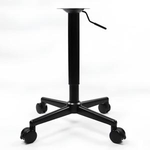 Desk Replacement Legs - Metal Heavy Duty Adjustable DIY Coffee Dining Tables Leg - for End Table, Night Stands, with Glides Furniture Leveling Feet(Black B) (52-76cm)