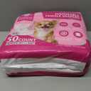 American Kennel Club Female Dog Wrap, Disposable Diapers with Wetness Indicator (XS (916 in), 50, Count) (Extra Small Waist Size 9 - 16 in)