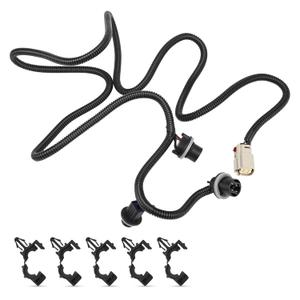 23295977 Passenger Side Tail Light Wiring Harness Compatible with 2016-2019 Chevrolet Silverado GMC Sierra 1500 2500 HD 3500 HD Replacement