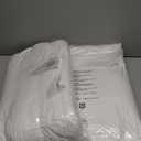 Amazon Basics Down Alternative Pillow for Back Side Sleepers, Medium Density, Standard Size, 26" x 20", 2-Pack, White