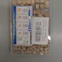 smseace 150Pcs 4-Sizes Wood Plugs 3/16" 5/16"，3/8"，1/2" Wooden Hole Plugs for Holes in Furniture/Table and Chair Legs/Cabinet Reserved Holes/Outdoor Equipment Wood Plugs Assortment Kit