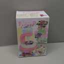 BOIMOES Mini Fabric Flower Press Sewing Machine Toy Kit for Kids Beginners, DIY Paper Bouquets Manual Sewing Kit, Creative Arts & Crafts Making Toy Gift for 4-8 Year Old Girls Boys