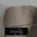 ZESICA Women's Fleece Sherpa Lined Sweater 2026 Winter Thermal Shirts Long Sleeve Mock Neck Slim Fitted Pullover Tops (Medium)