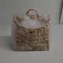 Decorative Storage Baskets Home Storage Baskets Plastic Storage Baskets Storage Basket with lid Woven Basket with lid Wicker Basket with lid Straw Tabletop Basket Home Organizer 12x5x12 inch