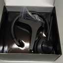 Voistek Wireless Bluetooth Headset with Noise Cancelling Mic, 45+ Hour Battery, Charging Dock, USB Dongle & Microphone Mute, Ideal for Work from Home, Office, Teams, Zoom, Mac, Android, iOS