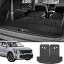 Custom for 2021-2025 2026 Kia Sorento Cargo Mats Trunk Liner with 3rd Rear Seat Backrest Mat All Weather TPE Protection Mat Sorento 6/7 Seat S LX EX SX Accessories (for 2021-2026 Kia Sorento)