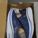 Skechers Women's Go Run Elevate 2.0 Banyan Hands Free Slip-ins Sneakers (11, Navy/Teal)