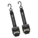 Fulton 2062000 F2 Retractable Boat Transom Tie Down Straps (Pair of 2), 2 x 43 Inches Ratchet Tie Down Straps, 833 lbs. Capacity, 2,500 lbs. Break Strength