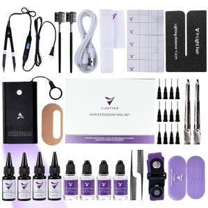 V Light Hair Extension Set