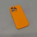 Ktele Magnetic for iPhone 16 Pro Case [Compatible with Magsafe] [Premium Silicone Satin-Smooth Touch] Slim Shockproof Anti-Scratch Microfiber Lining Case, 6.3 inch, Bright Orange