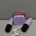 Karaoke Machine for Kids, Portable Mini Speaker with 2 Wireless Microphones, 2026 TOP Kids Gifts for Girls Ages 3, 4, 5, 6, 7, 8, 9, 10, 12 +Years Old, 4-12th Birthday Present Toy Party (Purple)