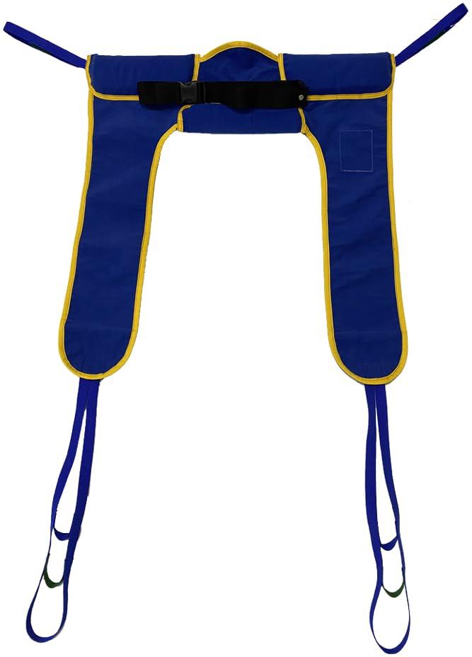 Toileting Sling, Patient Lift for Home Use Transfer Belt Medical Commode Full Body Sling -Compatible with Hoyer, Invacare, McKesson, Drive, Lumex, Medline, Joerns