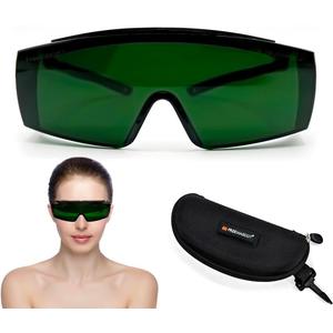 FreeMascot IPL 200-2000nm Red Light Therapy Glasses, Laser Safety Glasses Eyes Protection for Tanning Goggles and Red Light Therapy