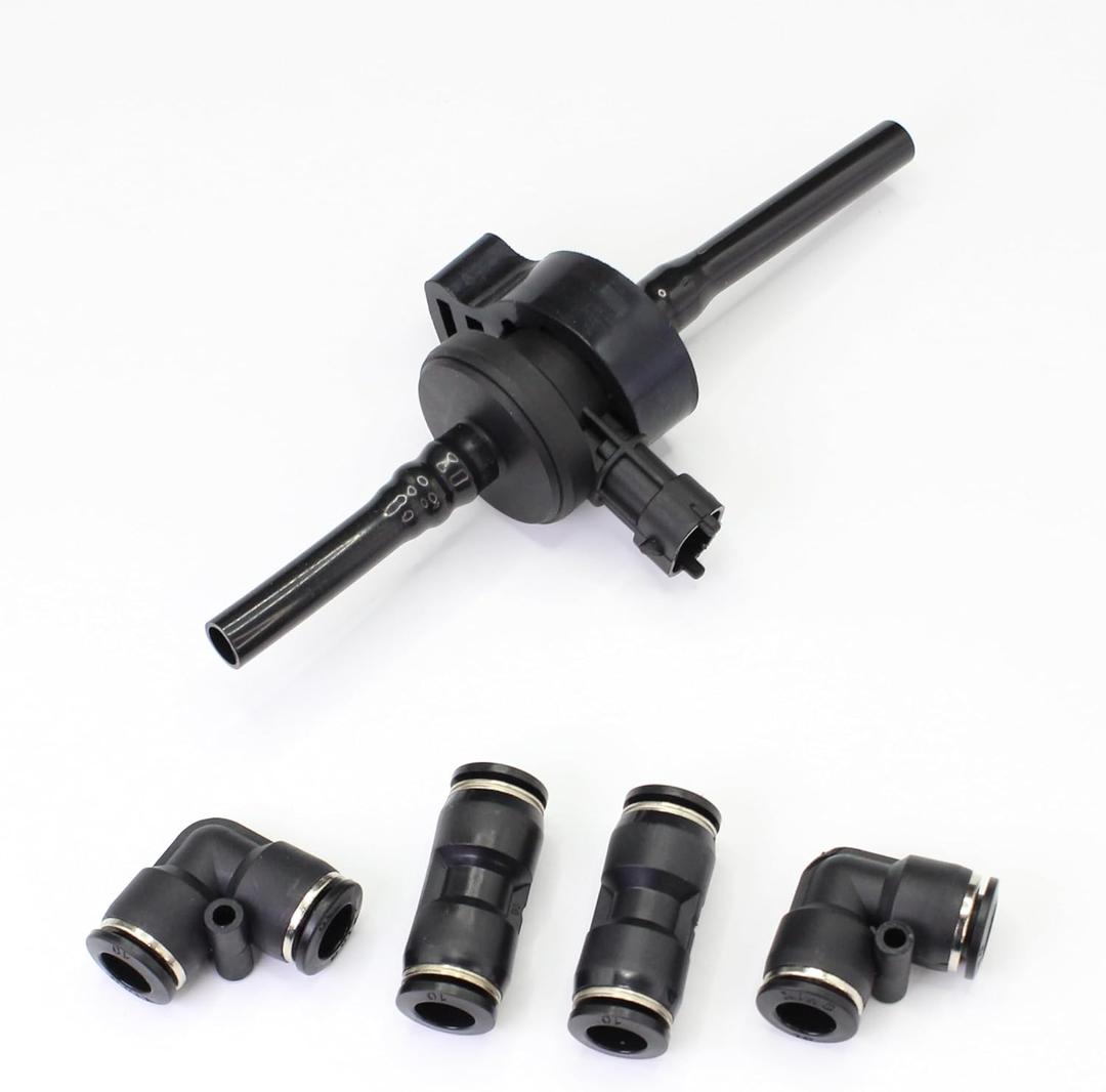 Automobile Vapor Canister Purge Vent Valve Solenoid Compatible with Ford Fiesta 2014 2015 2016 2017 2018 2019 1.6L, for Ford Focus 2.0L 2.3L Escape 2.0L,for Lincoln MKC 2.0L 2015-2018. 913430