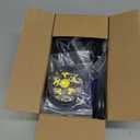 Joovon Air Hockey Pushers and Air Hockey Pucks, Non-Slip Strikers and Dynamic Pucks for Air Hockey Table Game for Adults and Kids,Replacement Accessories for Game Tables (Blue and Black)