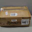 Bwarm Multizone Heated Mattress Pad King, Electric Mattress Pad Sherpa Fleece Bed Warmer with 9 Heat Settings, 1-12 Hours Auto Off Deep Pocket, Machine Washable, Wave White King 78" x 80"