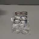 CCVOO Reading Glasses for Women/Men, Eyeglasses, Blue Light Readers for Women/Men, Computer Eye Glasses, Cheaters (+1.25, 2 Black/ 2 Transparent/ 1 Turtle)