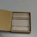 4 inches Acrylic Stand, 12 Pcs Table Number Holder, Clear Acrylic Sign Holder Place Card Holders for Wedding, Business, Conference(Clear- 4"-12pack)