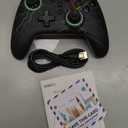 Wireless Switch 2 Pro Controller for Nintendo Switch Controller, Cool LED Wired PC Joysticks-Wireless iOS Gamepad/Android Remote/Programmable Nintendo Switch Accessories Interactive Gaming Figures (Colorful-Light Up)