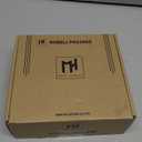 Mega Handles ROBELL Passage Door Handle, Door Handles for Bathroom, Bedroom & Hallways, Interior Door Levers, 5-Inch Modern Passage Door Lever - Polished Chrome (1 Pack)