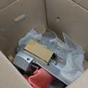 VEVOR Commercial Meat Slicer, 10 inch Electric Food Slicer, 240W Frozen Meat Deli Slicer, Premium Chromium-plated Steel Blade Semi-Auto Meat Slicer For Commercial and Home use