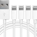 4Pack [Apple MFi Certified] Charger Lightning to USB Charging Cable Cord Compatible iPhone 14/13/12/11 Pro/11/XS MAX/XR/8/7/6s Plus, iPad Pro/Air/Mini, iPod Touch (3.3ft)