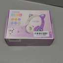 Woice Kids Wireless Bluetooth Headphones, LED Flashing Lights, Music Sharing Function, Long Lasting Battery and 85db Volume Limited Children Bluetooth Headphones for Boys Girls (Purple)