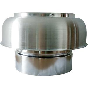 8 Inch Round Chimney Caps for Outside, Aluminum Alloy Chimney Cap with Screen, 210mm Chimney Cover Outside Roof Rainproof Vent Cap, Stovepipe Finial