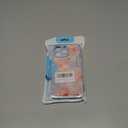 Flower Phone Case for iPhone 15 Pro Max, Delicate Floral Art Pattern Cover, Camera Lens Protector & Shockproof, Silicone Lanyard, Cute Slim & Lightweight for iPhone 15 Pro Max Case (Blue)