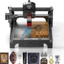 ACMER S1 Laser Engraver for Beginner Mini Laser Engraving Machine for Wood, Leather, Plastic, Laser Class4 (Black, 3500mW)