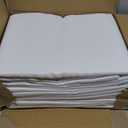 sancua 8 Pack White Tablecloth 60 x 102 Inch, Rectangle Table Cloth for 6 Feet Tables - Stain and Wrinkle Resistant Washable Polyester Table Cover for Dining Tables, Buffet Parties and Camping