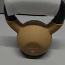 Yes4All Kettlebell, 20  LB Neoprene Coated Cast Iron Kettlebells, Wide Grip Handle & Flat Bottom for Swings, Squats, Deadlifts, Push Ups & Full Body Training at Home Gym - Single & Set