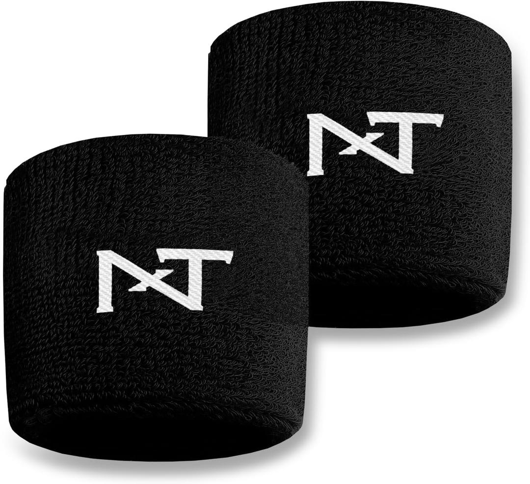 Nxtrnd Wristbands for Football, Wrist Sweat Bands, Sold as a Pair