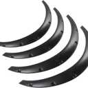 LELEHOKA Extended Fender Flares Compatible with ToYoTA Tacoma, Wide Body Wheel Arches 80mm-89mm, 2Pcs Front and 2 Pcs Rear Car Flexible Body Kit Fender Flares Fit for Toyota Trucks