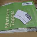 Niagara Sleep Solution Ultra Soft Twin XL Size Mattress Topper - Viscose Made from Bamboo Pillow Top Mattress Pad for Back Pain Relief - Naturally Cooling for Hot Sleepers, Green