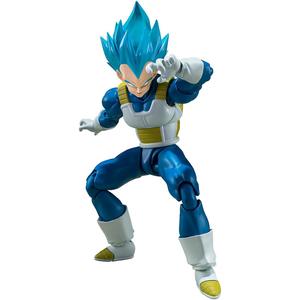 TAMASHII NATIONS - Dragon Ball Super - SSGSS Vegeta -Unwavering Saiyan Pride- S.H.Figuarts Action Figure | Dragonball Super 6 Inch Action Figure S.H. Figuarts - Super Saiyan Blue Vegeta Unwavering Pride