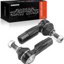 A-Premium 2 x Front Outer Tie Rod Ends, Compatible with Volkswagen Jetta, Passat, Golf (R & Alltrack & SportWagen), Tiguan (Limited), Beetle, CC, Eos, GTI, e-Golf, R32, Audi A3 (Quattro), Q3 (Quattro)