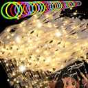 144PCS Wedding Wands Kit, 72 LED Light Up Wands & 72 Glow Sticks, 3 Modes