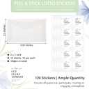 AmazingSpark 120 Sets Wedding Lottery Ticket Envelopes with Stickers 4.25x2.5'' Mini Lotto Ticket Holders We Hope You Get Lucky Tonight Stickers for Bachelorette Bridal Party Favors