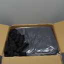 Wake Tower Boat Cover - 900D Marine Heavy Duty Waterproof, Fits 23-25ft V-Hull Bow Runabout Ski Boats, Black