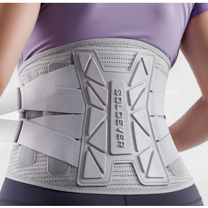 MedicalGrade Back Brace for Lower Back Pain Relief [Bionic Muscle Group Support] Ultra Breathable Back Support Brace with Adjustable Strap for Men & Women  Back Support Belt for Herniated Disc, Sciatica, Arthritis