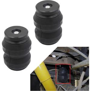 DR1500DQ Ram 1500 Suspension Enhancement System Compatible with 2009-2021 Ram1500 2WD or 4WD, Suspension Rubber Helper Spring Kit can afford Weight Capacity 8600 lbs- Truck Helper Springs