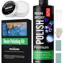 Premium Epoxy Resin Polishing Kit - Epoxy Resin Polishing Compoundfor Scratching, Sanding, and Polishing