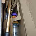 Dyson V12 Detect Slim Cordless Vacuum Stick Cleaner - Yellow/Iron, HEPA Filter, Bagless, Up to 60 Min Runtime, Rotating Brushes, Battery Operated, with 5AVE Microfiber Cloth