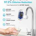 3 Pack Filter Replacement for All PUR, PURPLUS Faucet Filtration Systems, Pur RF-9999 Faucet Water Filter, NSF Certified, AQUA CREST (Blue)