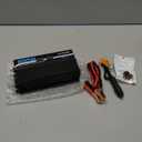 600W Power Inverter Pure Sine Wave Inverter 12V DC to 120V AC Converter for Car, Truck, Home, Vehicles, Laptop, Car Inverter 12V to 110V with 2 AC Outlets, 2 USB Ports, LCD Display