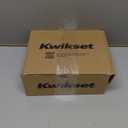 Kwikset Casey Entry Door Handle with Lock and Key, Secure Keyed Reversible Lever Exterior, For Front Entrance and Bedrooms, Matte Black , Pick Resistant Smartkey Rekey Security and Microban (1 Pack)